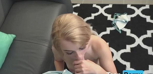  Hussie Auditions - Her Fist Time Doing Porn (19 Year Old Cute Girl) - TeenPorny